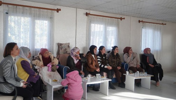 Bismil Belediyesi’nden engelli kadınlara dayanışma ziyareti