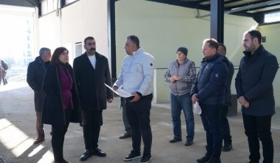 Büyükşehir Eş Başkanları belediye alanlarını inceledi