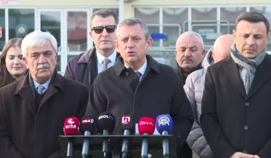CHP Genel Başkanı Özel, Silivri’de cezaevi ziyareti sonrası konuştu