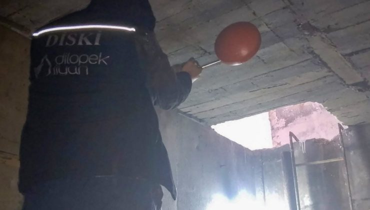 DİSKİ, Lice’de su kayıplarını önlemek için şamandıra montajı yaptı
