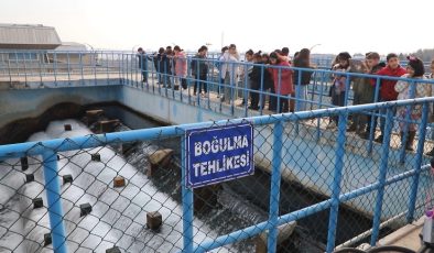 DİSKİ’den ilkokul öğrencilerine bilinçli su tüketimi eğitimi