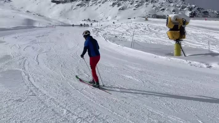 Dağ Kayağı Türkiye Şampiyonası’nın birinci ayağı Erciyes’te başladı
