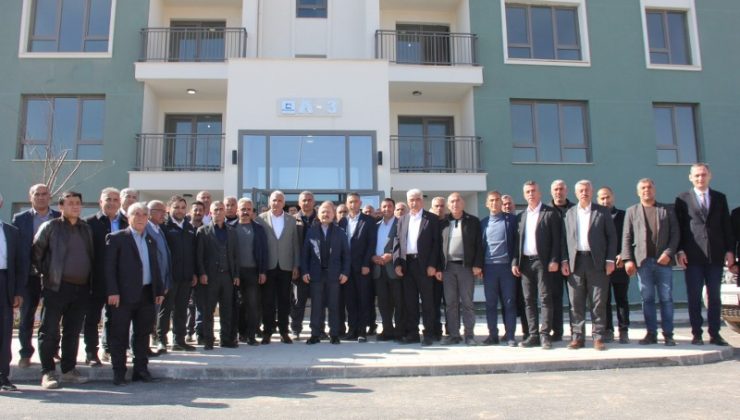 Depremzedeler için yapılan konutlara muhtarlar tam not verdi