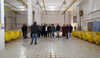 Dicle Üniversitesi öğrencileri içme suyu arıtma tesisinde eğitim aldı