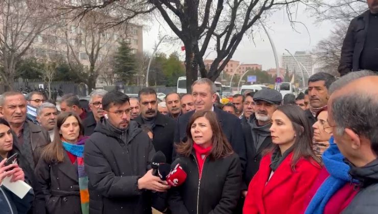 Diyarbakır Eş Başkanları, Ankara’daki açıklama ve yürüyüşe katıldı