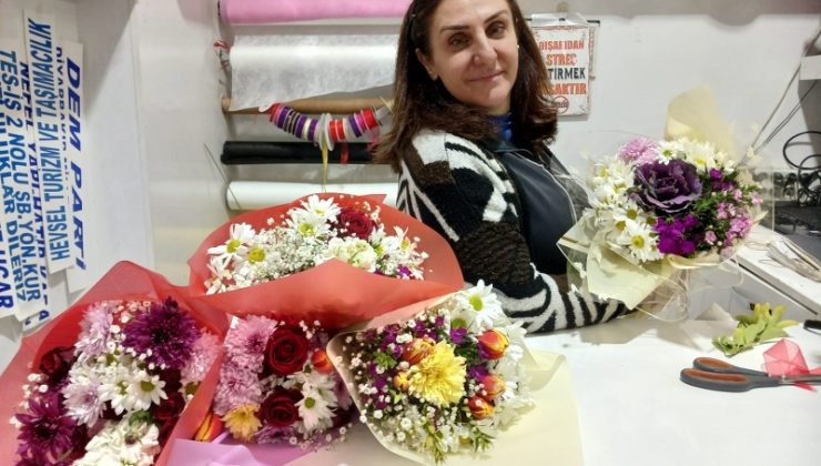 Diyarbakır’da Sevgililer Günü’nde çiçek satışları durgun: Bir Gül 150 TL
