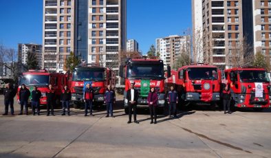 Diyarbakır’da itfaiye filosu güçleniyor