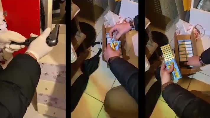 Esnaftan haraç toplayan 8 şüpheli tutuklandı