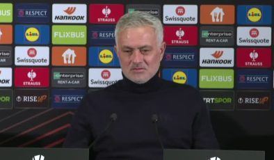 Fenerbahçe-Anderlecht maçının ardından – Jose Mourinho
