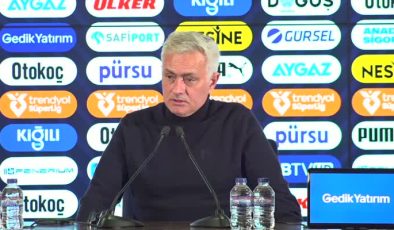 Fenerbahçe-Kasımpaşa maçının ardından – Jose Mourinho