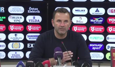 Gaziantep FK-Galatasaray maçı, Okan Buruk’tan çarpıcı açıklamalar