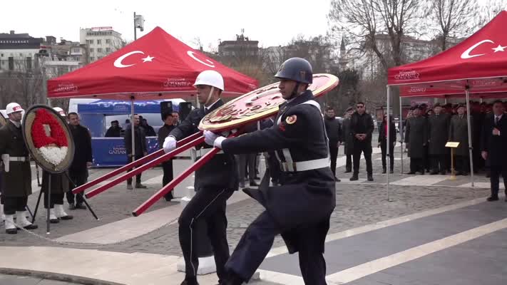 Gaziantep’in kurtuluşunun 104. yılı coşkuyla kutlandı