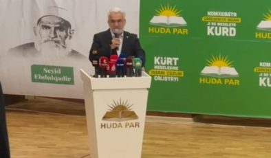 HÜDA PAR Lideri Yapıcıoğlu: Kürt meselesi bitmemiştir ve mutlaka çözüme kavuşturulmalıdır
