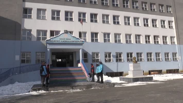 Hakkari’de AFAD öncülüğünde deprem tatbikatı yapıldı