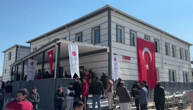 Hatay’da depremde yıkılan caminin yerine yenisi inşa edildi