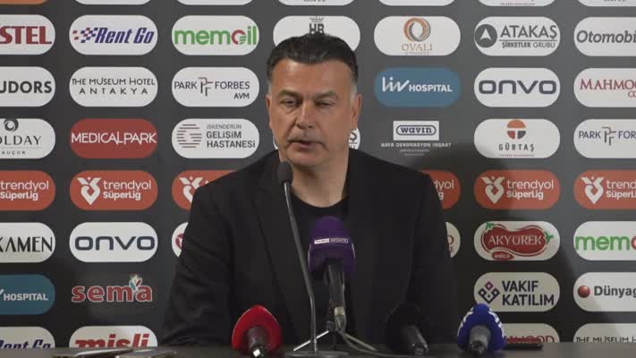 Hatayspor, Alanyaspor’u yendi, Murat Şahin’den çarpıcı açıklamalar