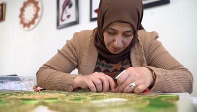 Sabır ve sanatın buluştuğu atölye: Kadınlar filografi ile hayata dokunuyor