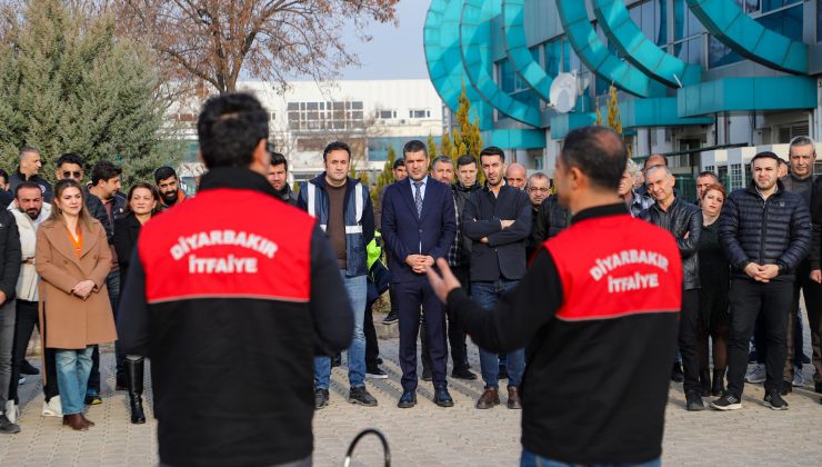 DİSKİ’den 4 Yıl Aradan Sonra Yangın Tatbikatı