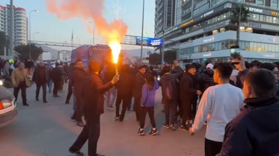 İskenderunspor taraftarları çeyrek final sevincini yaşadı
