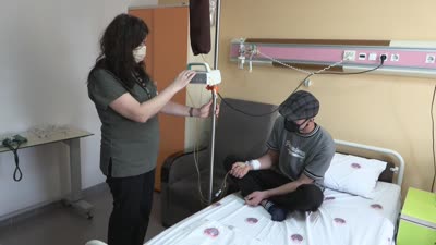 Kanser tedavisi gören çocuklar umutla iyileşecekleri günü bekliyor