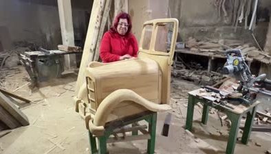 Kanserle mücadelede ahşap oyma hobisiyle moral buldu