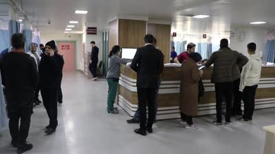 Elazığ’da kışın etkisi sert hissediliyor, hastaneler düşme vakalarıyla doldu