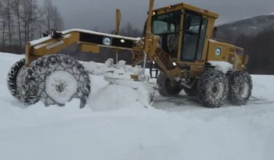 Karadeniz’de 1028 köy yolu ulaşıma kapandı