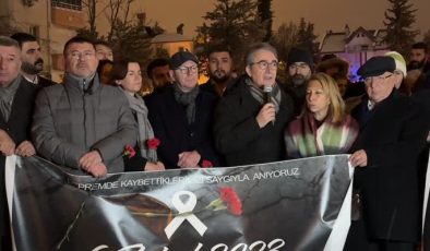 Malatya’da 6 Şubat depreminde yaşamını yitirenler anıldı