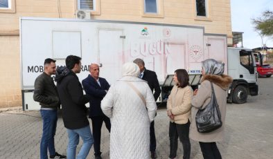 Mobil mamografi aracıyla 1000 kadına hizmet verdiler