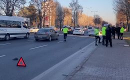 Osman Kavuncu Caddesi’nde trafik kazası: Bir yaya hayatını kaybetti