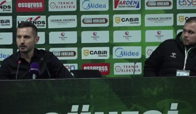 Sakaryaspor-Ankaragücü maçı sonrası İlker Püren ve Mustafa Dalcı’nın açıklamaları