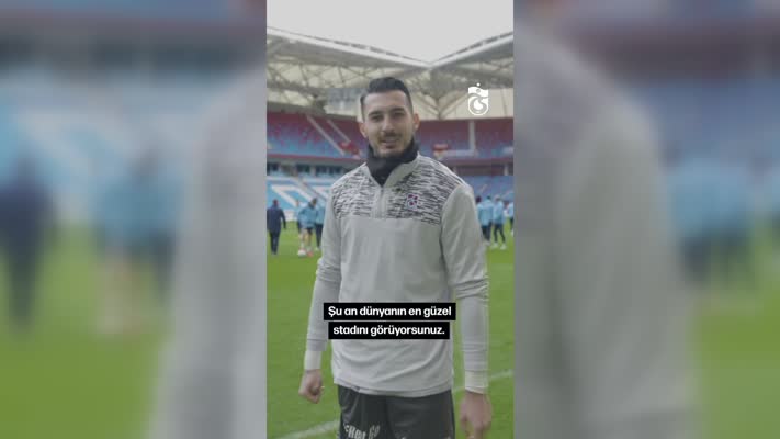 Trabzonspor’un kaptanı Uğurcan Çakır, taraftarı maça davet etti