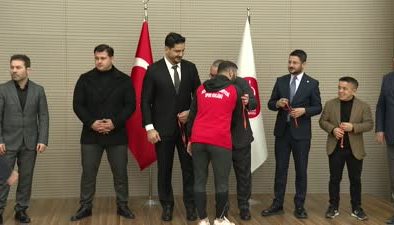 Türkiye Şampiyonası’nda dereceye giren güreşçiler ödüllendirildi