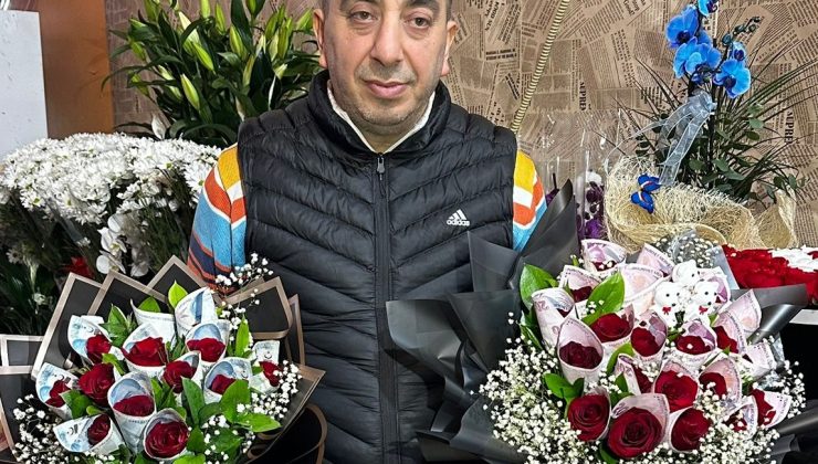Sevgililer Günü’ne özel para konseptli çiçekler