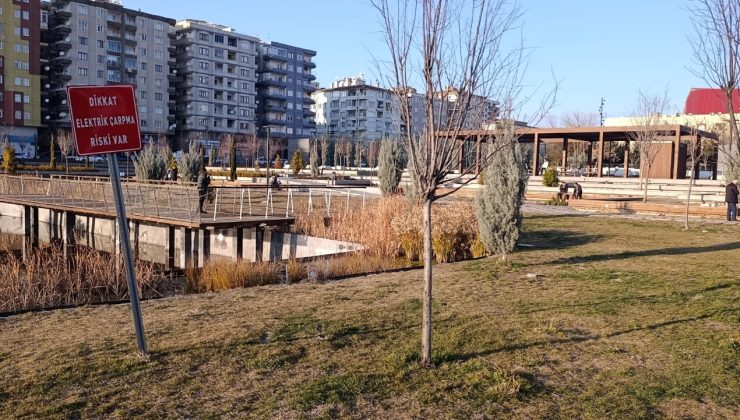 Diyarbakır’da Millet Bahçesi bakımsızlığın pençesinde