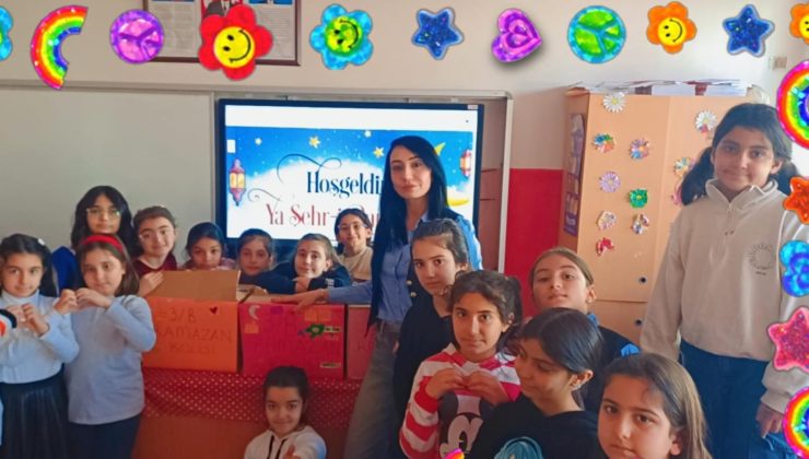 Diyarbakır’da İlkokul Öğretmeninden anlamlı Ramazan Dayanışması