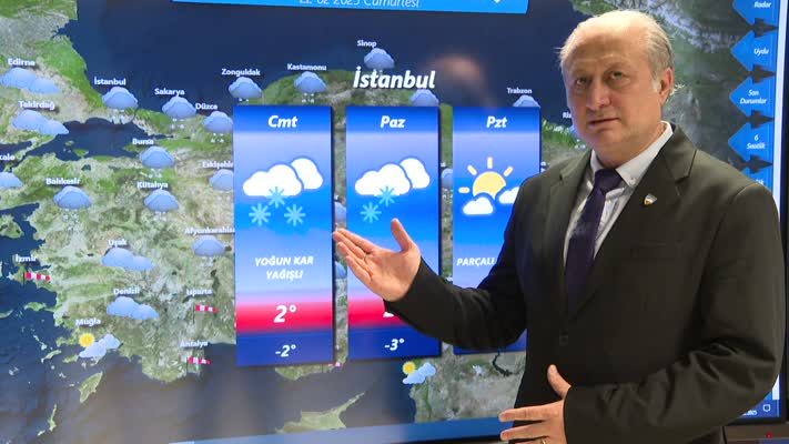 Meteoroloji uyardı: Soğuk hava ve kar yağışı hafta boyunca sürecek
