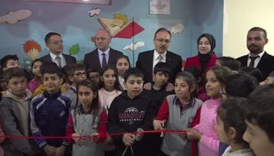 Siirt’te zeka sınıfı, resim atölyesi ve kütüphane açılışı yapıldı