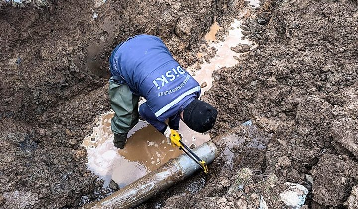 DİSKİ, Alatosun Mahallesi’ndeki arızalara müdahale ederek su akışı sağladı