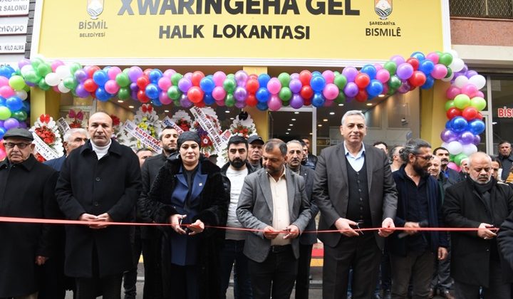 Bismil’de halk lokantası açıldı: dört çeşit yemek 100 TL