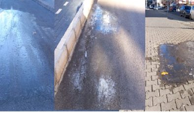 Diyarbakır’da Yağışlar Bitti Buzlanma Başladı