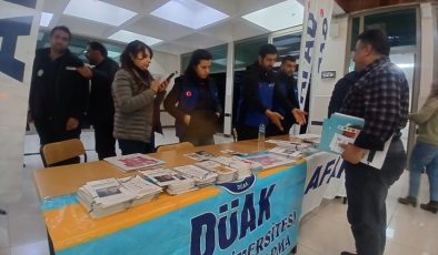 Depremin İkinci Yıl Dönümünde DÜAK ve AFAD’dan Bilgilendirme Standı