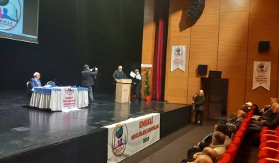 Diyarbakır’da Emeklilerin Dünü,Bugünü ve Geleceği konuşuldu