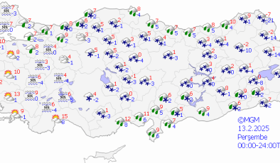 Diyarbakır ve çevresinde yağışlı bir gün bekleniyor
