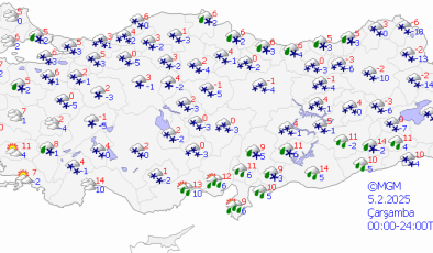 Diyarbakır ve ilçelerinde yağış bekleniyor, sıcaklık düşecek