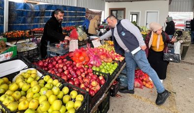 Hazro ilçesinde Pazar Yerlerinde Sıkı Denetim