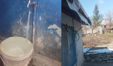 Lice’de Dondurucu Soğuk: Musluklar buz tuttu