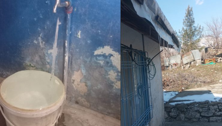 Lice’de Dondurucu Soğuk: Musluklar buz tuttu