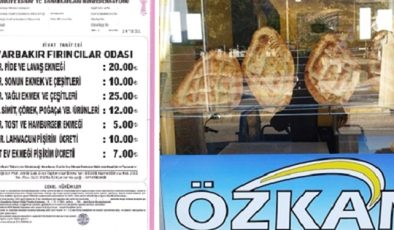 Lice ilçesinde  Ekmeğe zam!