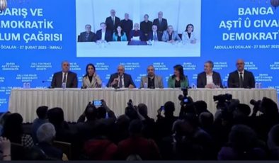 Öcalan, PKK’ya silah bırakma çağrısında bulundu